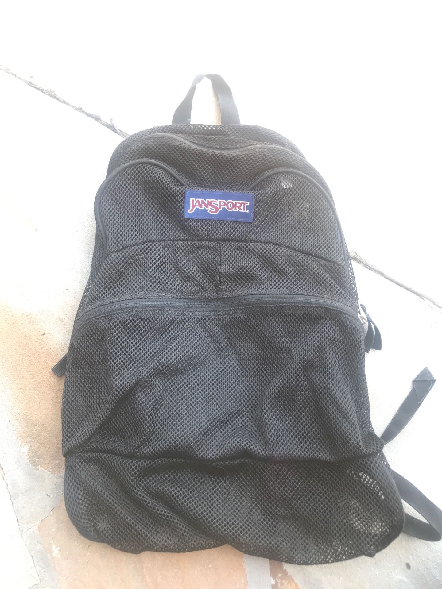 JANSPORT MESH BACKPACK