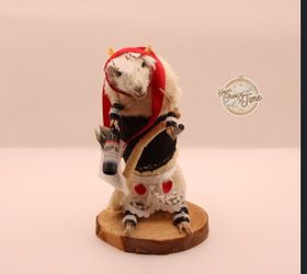 Taxidermy emo alcoholic rat