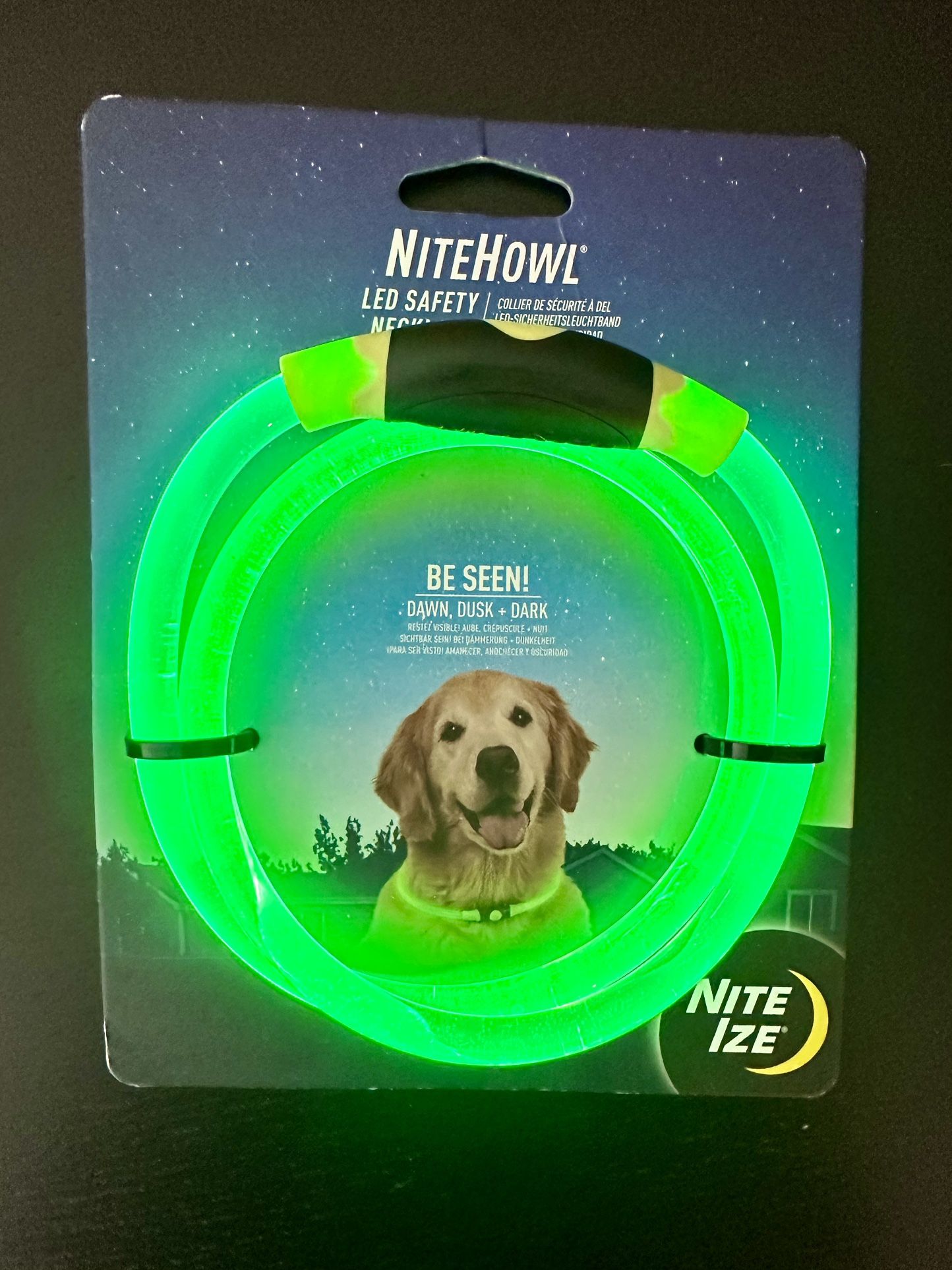 LED Dog Safety Necklace