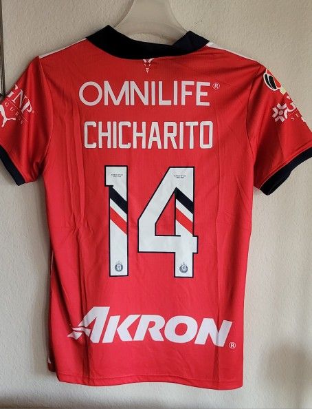 Puma Mens Chivas Guadalajara Home Jersey Original Chicharito Size Xl 2xl No Trade 