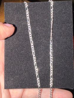 Solid fígaro 925 sterling silver not plated