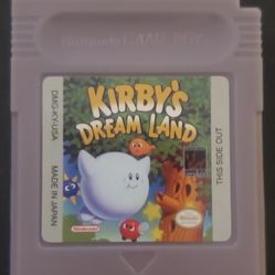 Kirby's Dream Land GB Gameboy Video Game Cartridge
