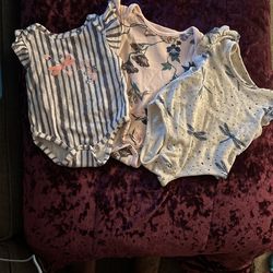 3 Pack ruffle tops 