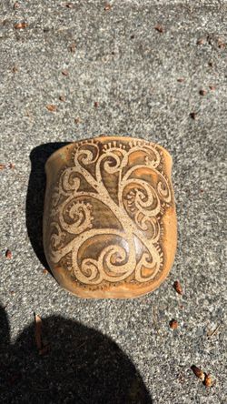 Handmade wall- mounted planter