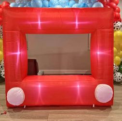 6' x 5' Etch A Sketch Inflatable Blow Up Photo Frame