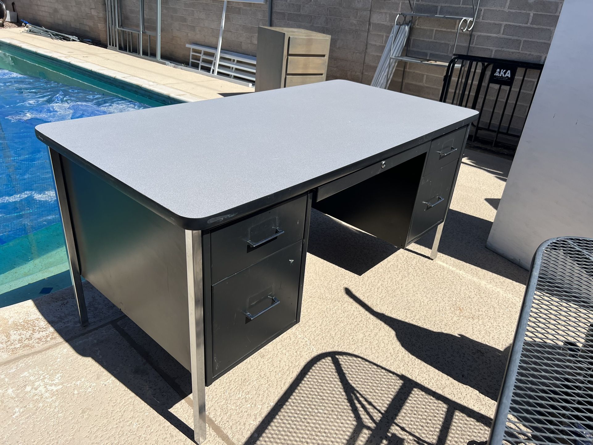 Metal Office Desk