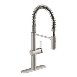 Kohler Kitchen Faucet Brushed Nickel High Arc