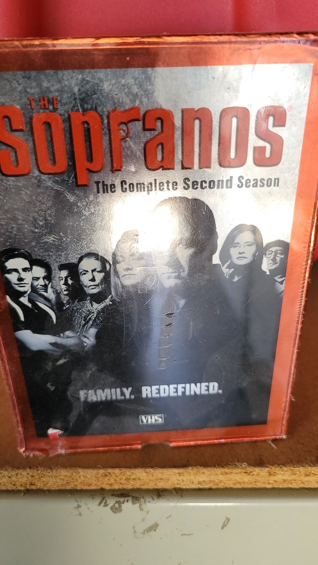 The Sopranos complete second season 5 vhs cassettes