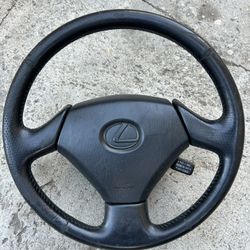 Lexus Sc400 Black Steering Wheel