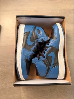 Nike Air Jordan 1 Mid Blue/Black Size 5Y – Great Condition 🔥