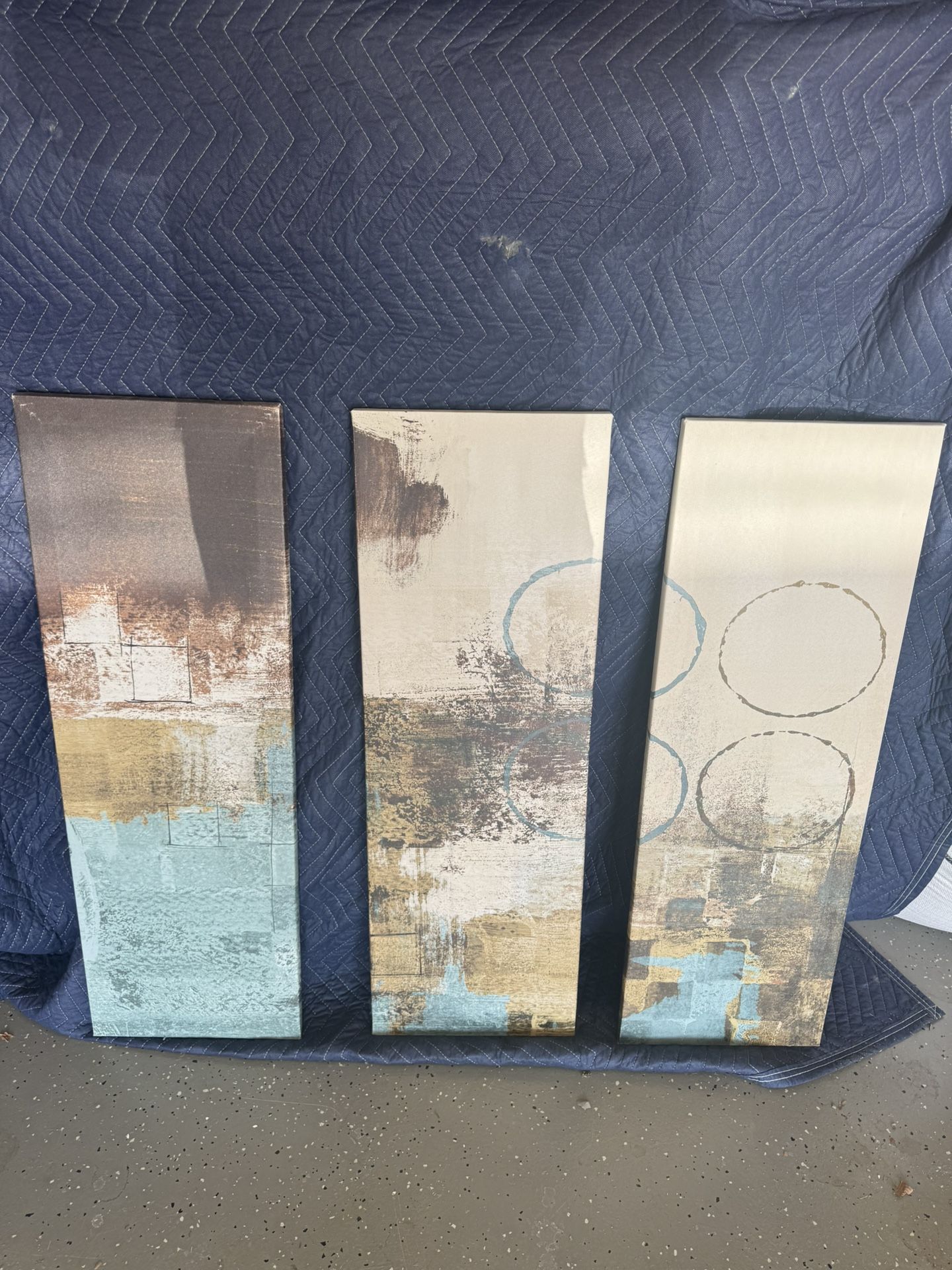Set Of 3- Abstract Art