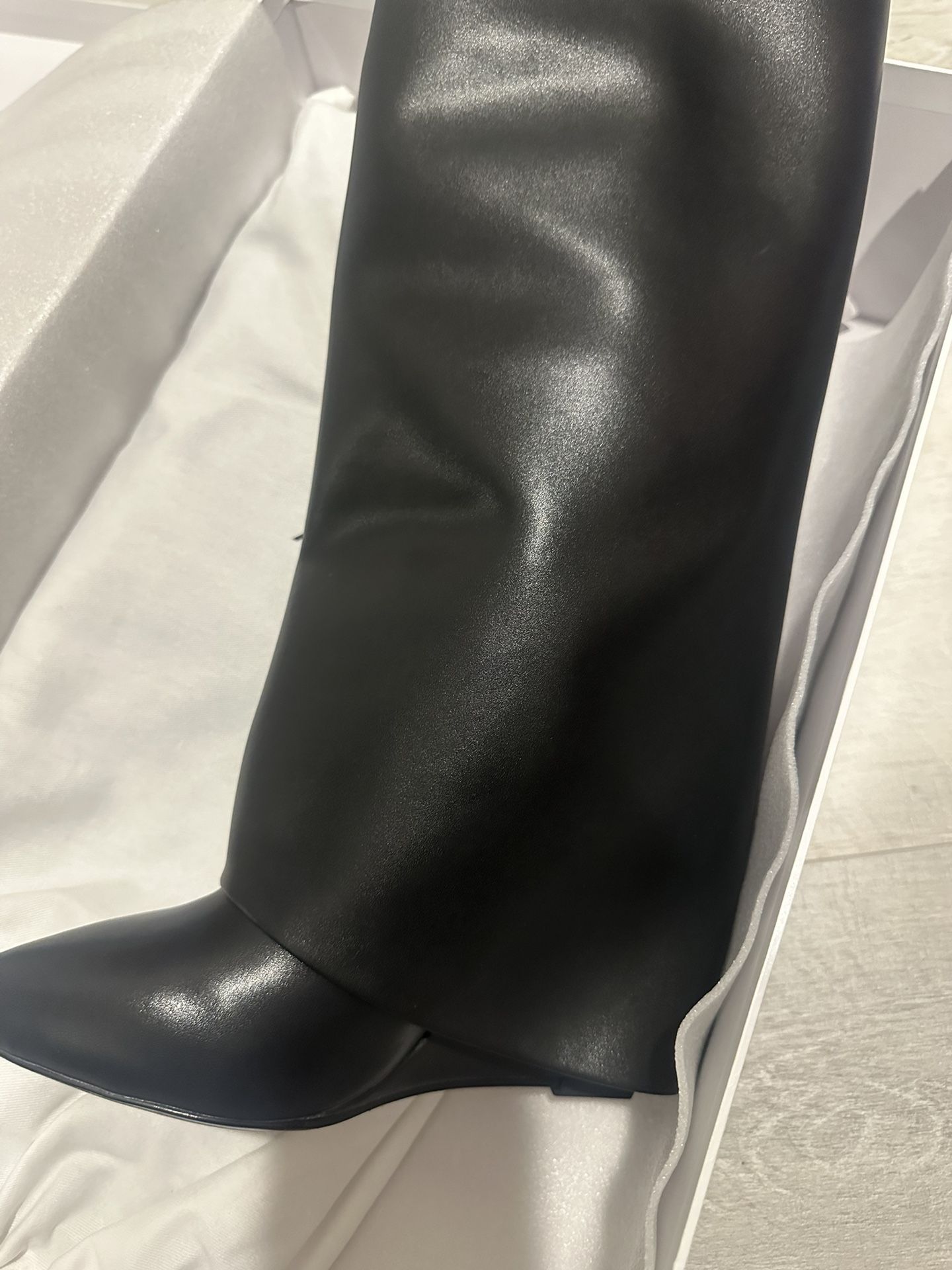 Givenchy Black Leather Boots