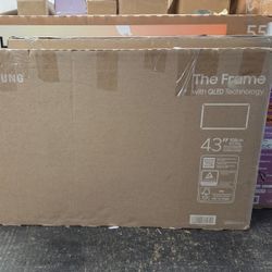 43” Samsung Smart 4k Frame Tv 
