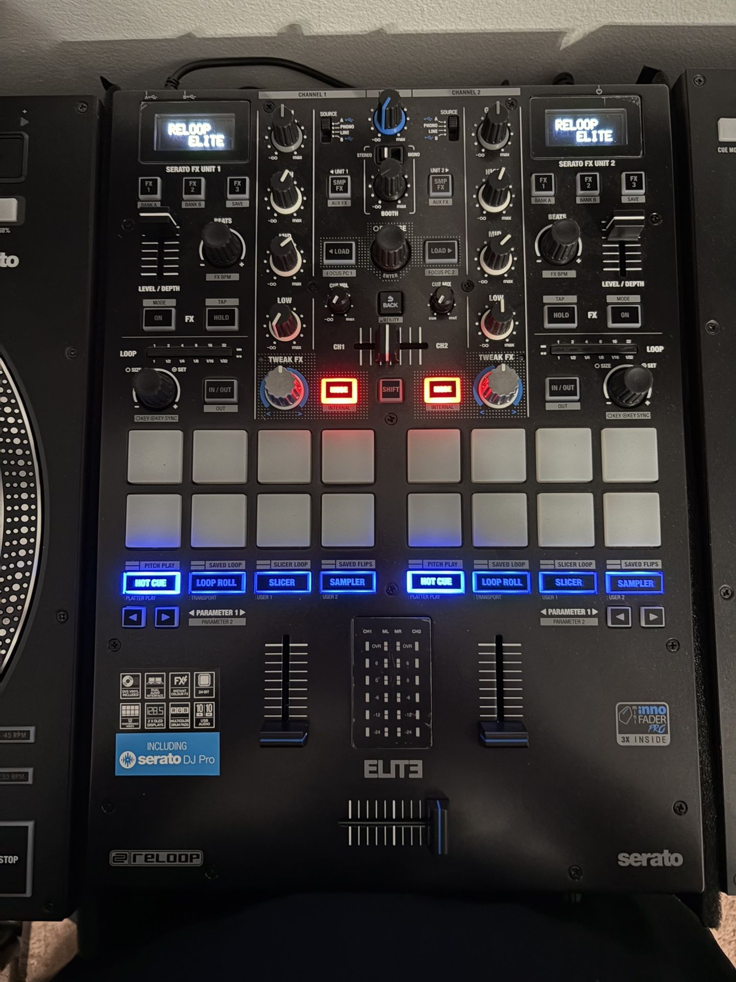 Reloop Elite Dj Mixer Excellent Condition Use Serato DJ Pro
