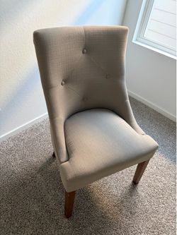 Accent Chair dark tan
