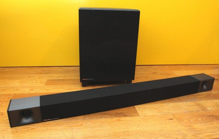 Klipsch Cinema 400 Sound Bar + Wireless Subwoofer + Klipsch R-12SW 12" 400W Subwoofer