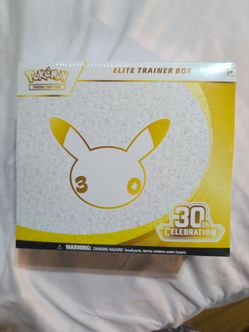 ELITE trainer  Box Pokémon  30 celebration