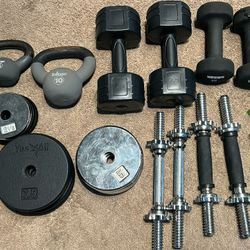 Dumbbell Kettlebell Adjustable Weights