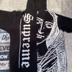 Supreme Virgin Mary 2020 Hoodie Black