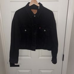 LEVI'S Cropped Denim Jacket