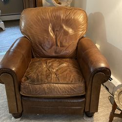 Barcolounger Leather Recliner