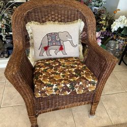 Wicked Chair With Cushions.