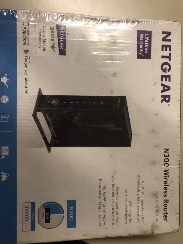 Netgear N300 wireless router