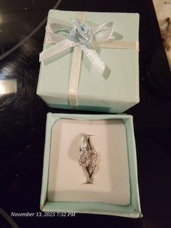 Solid Sterling Silver 925 Cubic Zirconia Earrings 