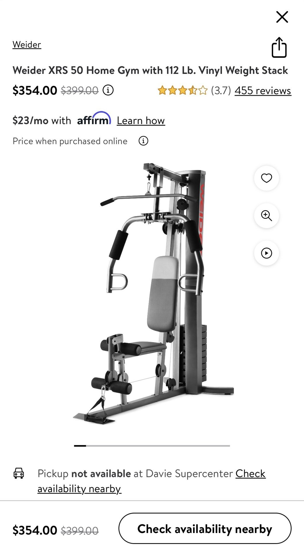 Exercise Chart Weider Xrs 50 Home Gym Parts Exercise Machine