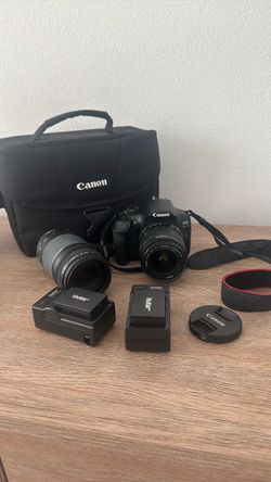 Canon EOS Rebel DSLR Camera with 18-55mm Lens