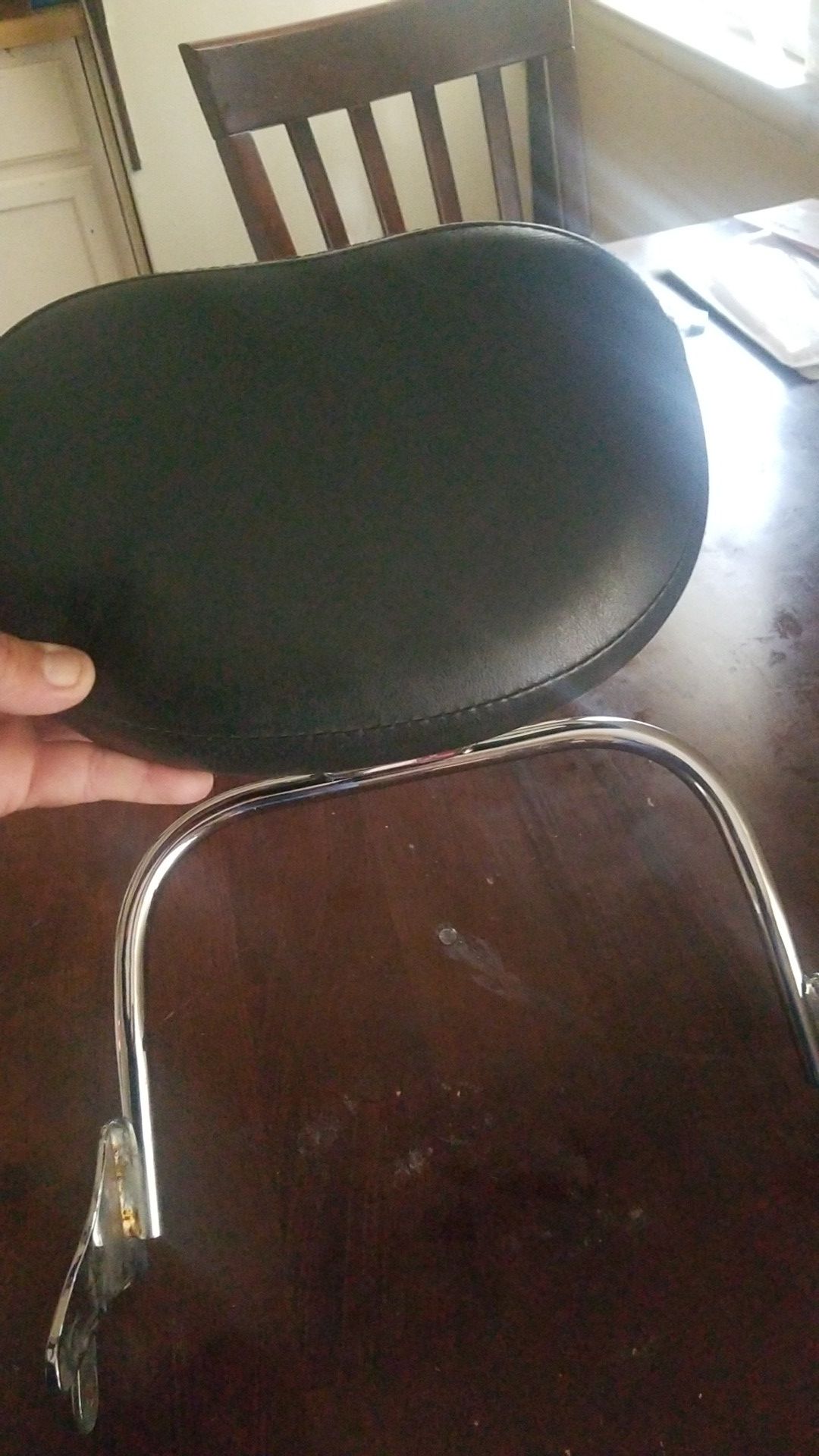 Back rest for motorcycle