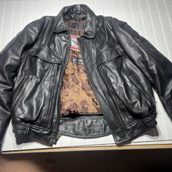 Leather Motorcycle Jacket 