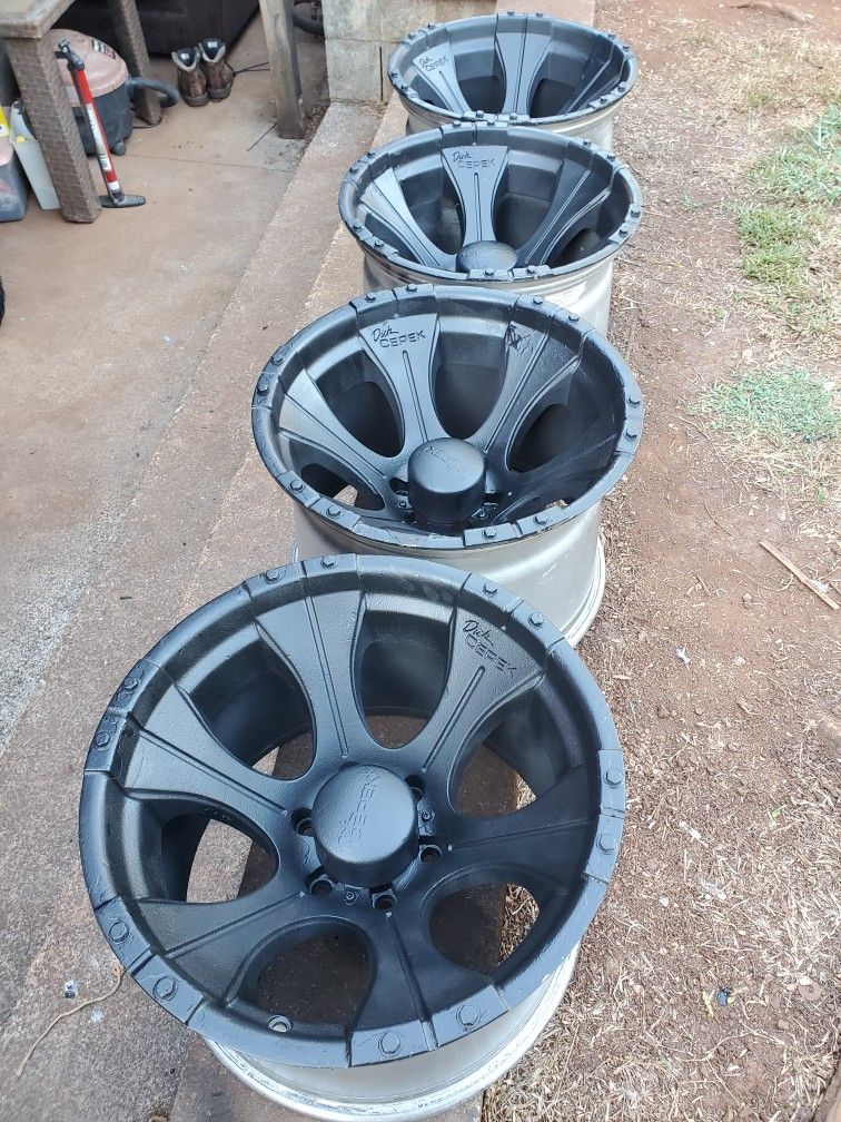 18x12 Dick Cepeck Rims 6x139 And 6x5x5