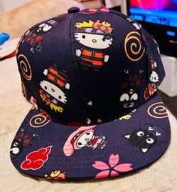 Naruto Shippuden X Hello Kitty Limited Edition SnapBack