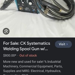 systematic welder spoon gun 