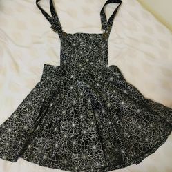 Spiderweb Overall Dress