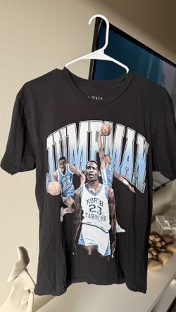 Azva, Michael Jordan North Carolina Graphic T-Shirt