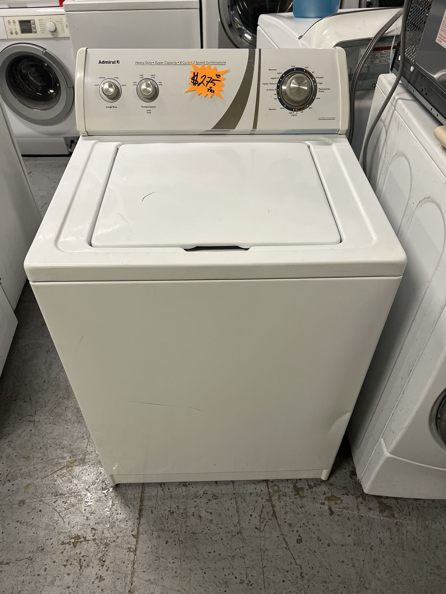 Admiral (Whirlpool Made) Top Load Washer‼️‼️ Lavadora Admiral Estilo Chaka Chaka 
