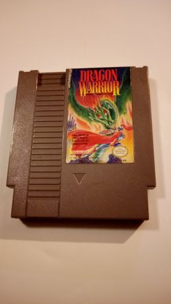 Dragon Warrior NES Video Game USED Works