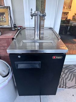 Industrial kegco dual fridge