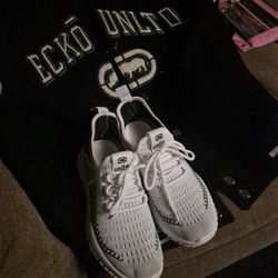 Ecko Bomber Jacket W/ Brand New Marc Ecko Exclusive Unltd. Shoes