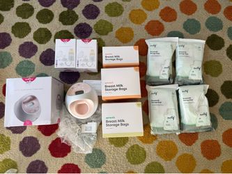 Spectra S2 Plus Breast Pump Bundle + New Accessories + 1,100 Storage Bags