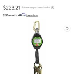 Peakworks 6' Self-retracting Lifeline