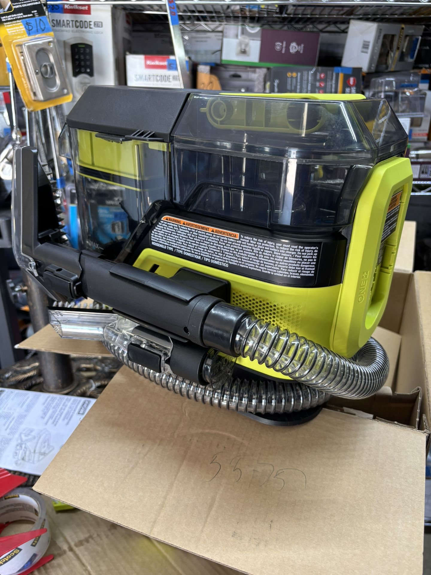 18V Cordless SWIFTClean Mid Size Spot and Carpet Cleaner (Tool Only No battery or charger)