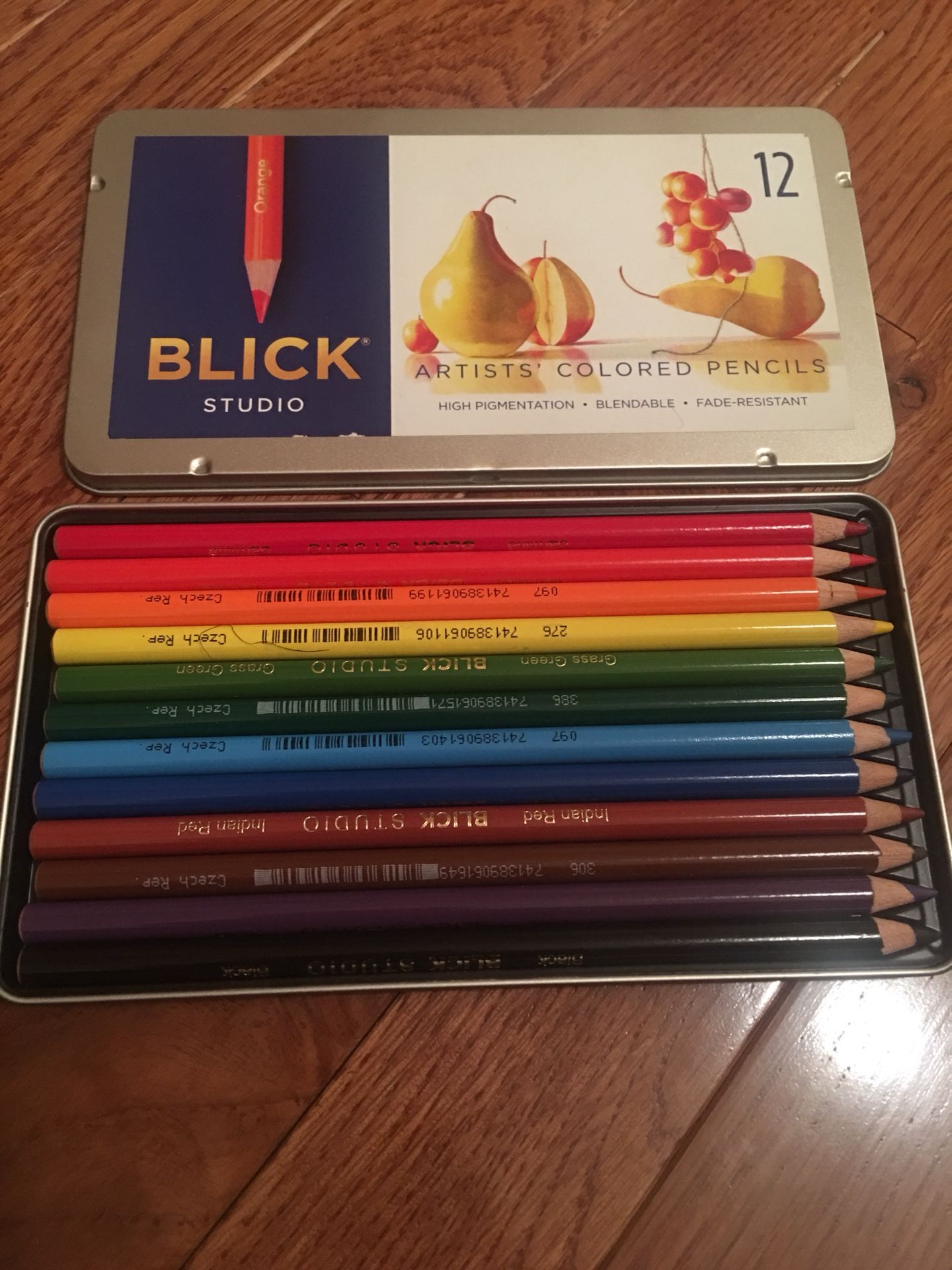 Color pencil from Blicks
