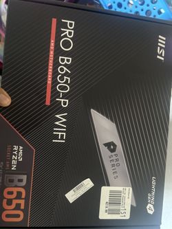 Sealed B650 Mobo Built In Wi-Fi Bluetooth
