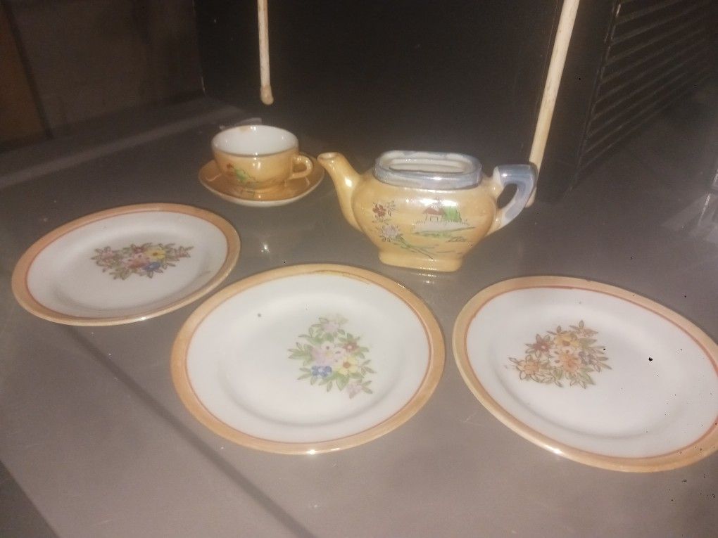 Vintage Tea Cup And Saucer