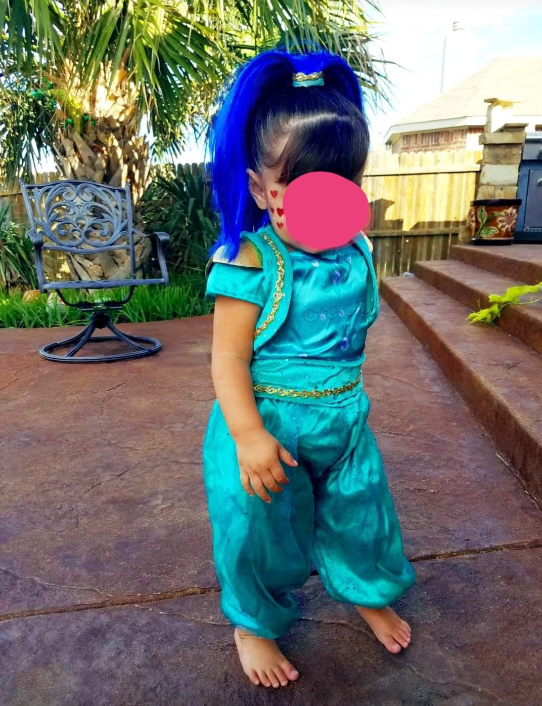 Shimmer and shine costume size 2-3