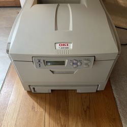 Okidata OKI C5100n Workgroup Color Laser Printer 