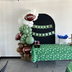 Sport Themed Balloon Garland